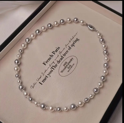 Bizhuteri për femra – Gjerdan elegant me kapëse çeliku inox hipoalergjike